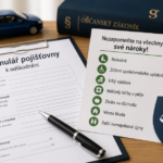 bolestné po dopravní nehodě, formulář pojišťovny